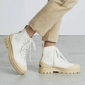 Everlane Women High Top Chunky Tractor sneakers shoes sz 10.5